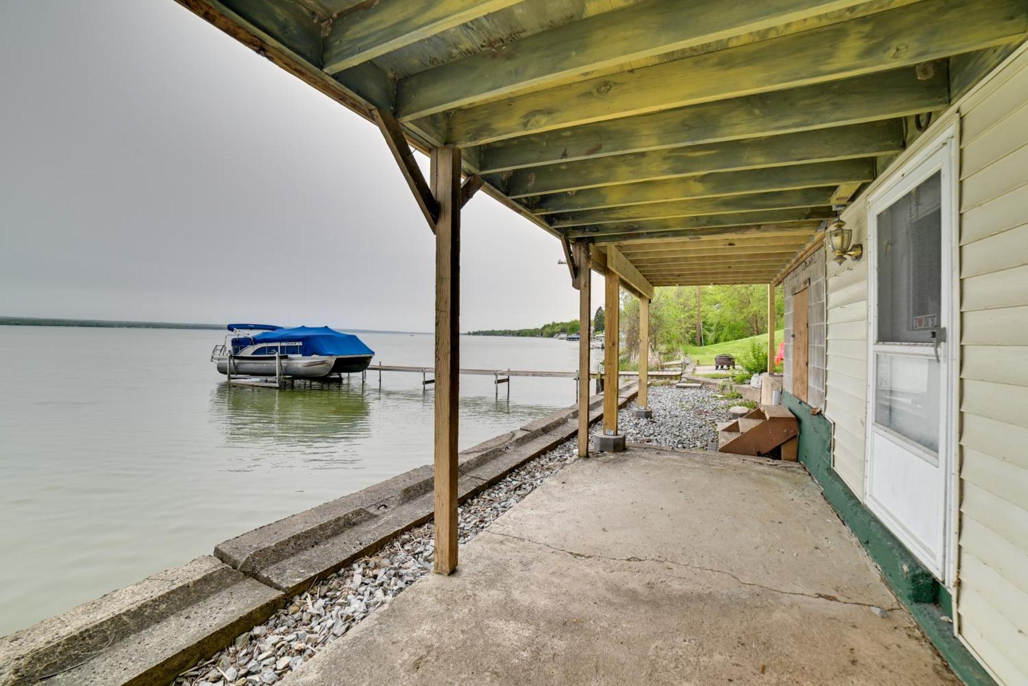 Cayuga Lake Retreat In Seneca Falls With Dock! Kültér fotó
