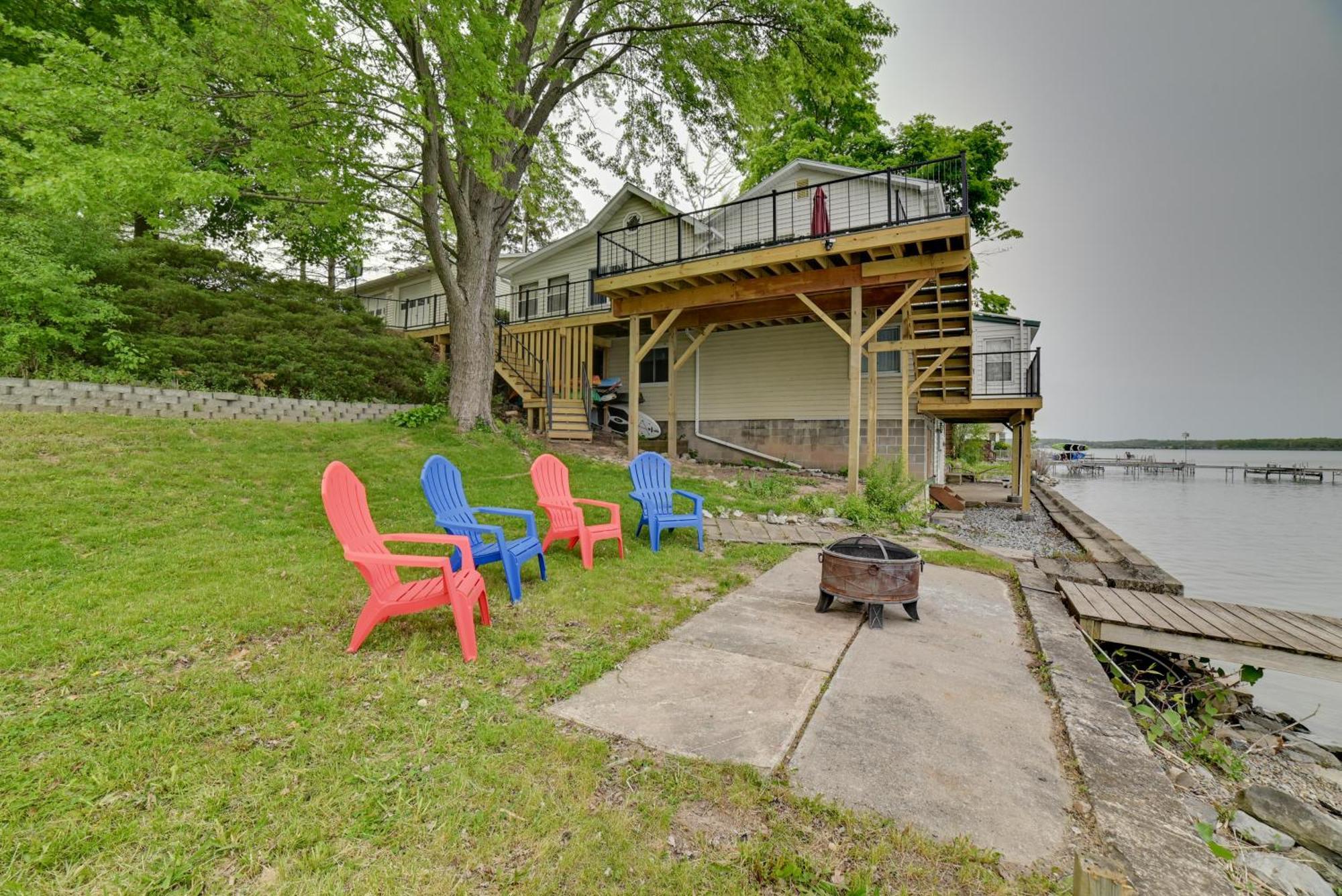 Cayuga Lake Retreat In Seneca Falls With Dock! Kültér fotó